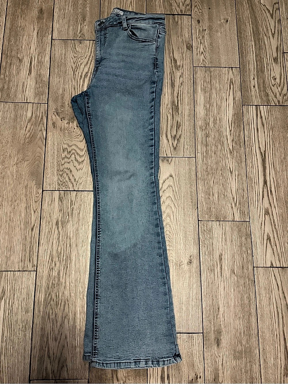 denim co. Boot Cut Jeans in Blue Waist 14